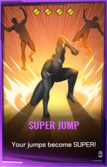 Super Jump Shard Card in FragPunk.