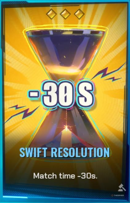Swift Resolution Shard Card in FragPunk.