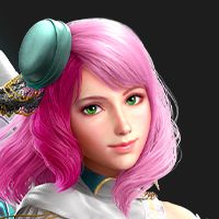 An icon showcasing the portrait image of Alisa in Tekken 8.