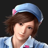 An icon showcasing the portrait image of Asuka in Tekken 8.