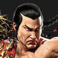 An icon showcasing the portrait image of Feng in Tekken 8.