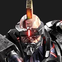 An icon showcasing the portrait image of Jack-8 in Tekken 8.