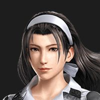 An icon showcasing the portrait image of Jun in Tekken 8.