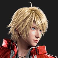 An icon showcasing the portrait image of Leo in Tekken 8.