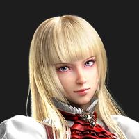 An icon showcasing the portrait image of Lili in Tekken 8.