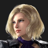 An icon showcasing the portrait image of Nina in Tekken 8.