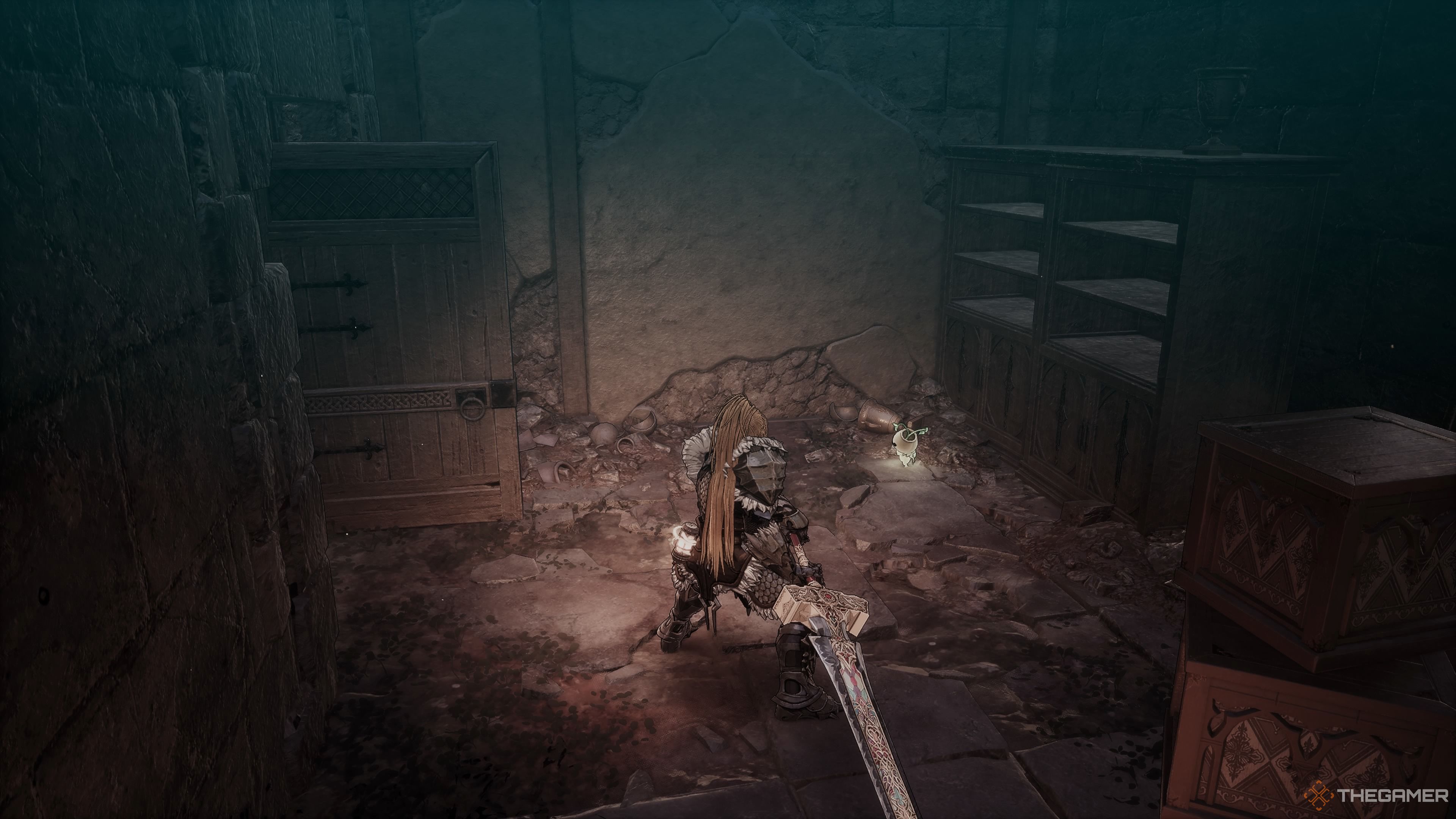 The Bloodied Sanctuary Jarling in The First Berserker Khazan.