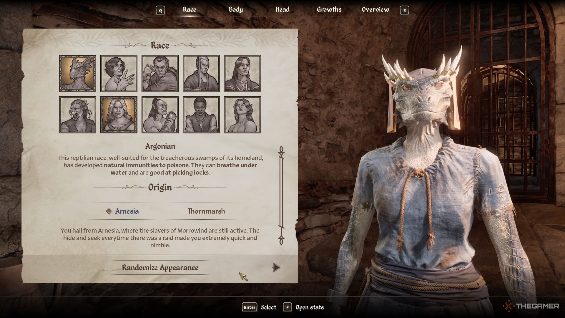 The Elder Scrolls IV Oblivion Remastered A Khajiit woman in the character creator.