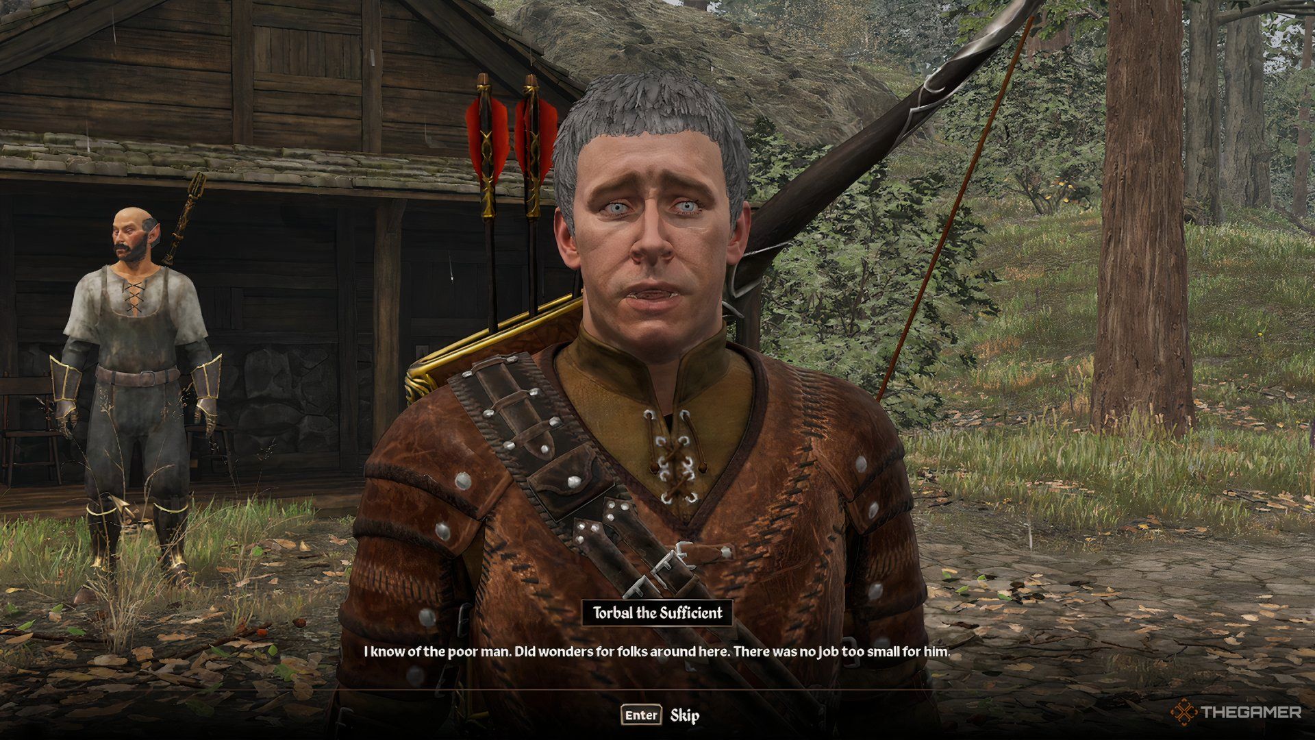 Asking about Melus Petilius in The Elder Scrolls IV Oblivion Remastered.