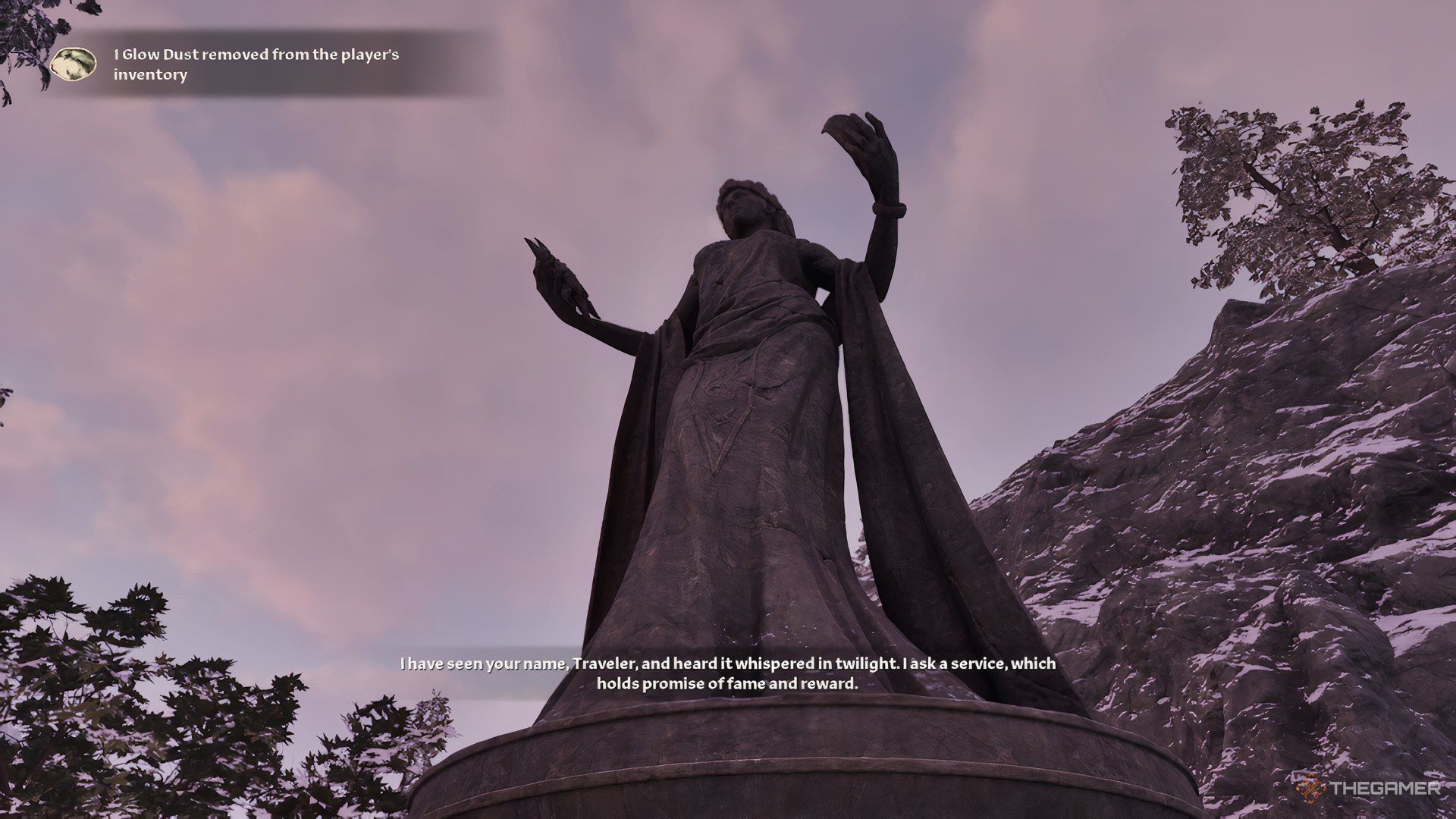 Starting the Azura quest in The Elder Scrolls IV Oblivion Remastered.