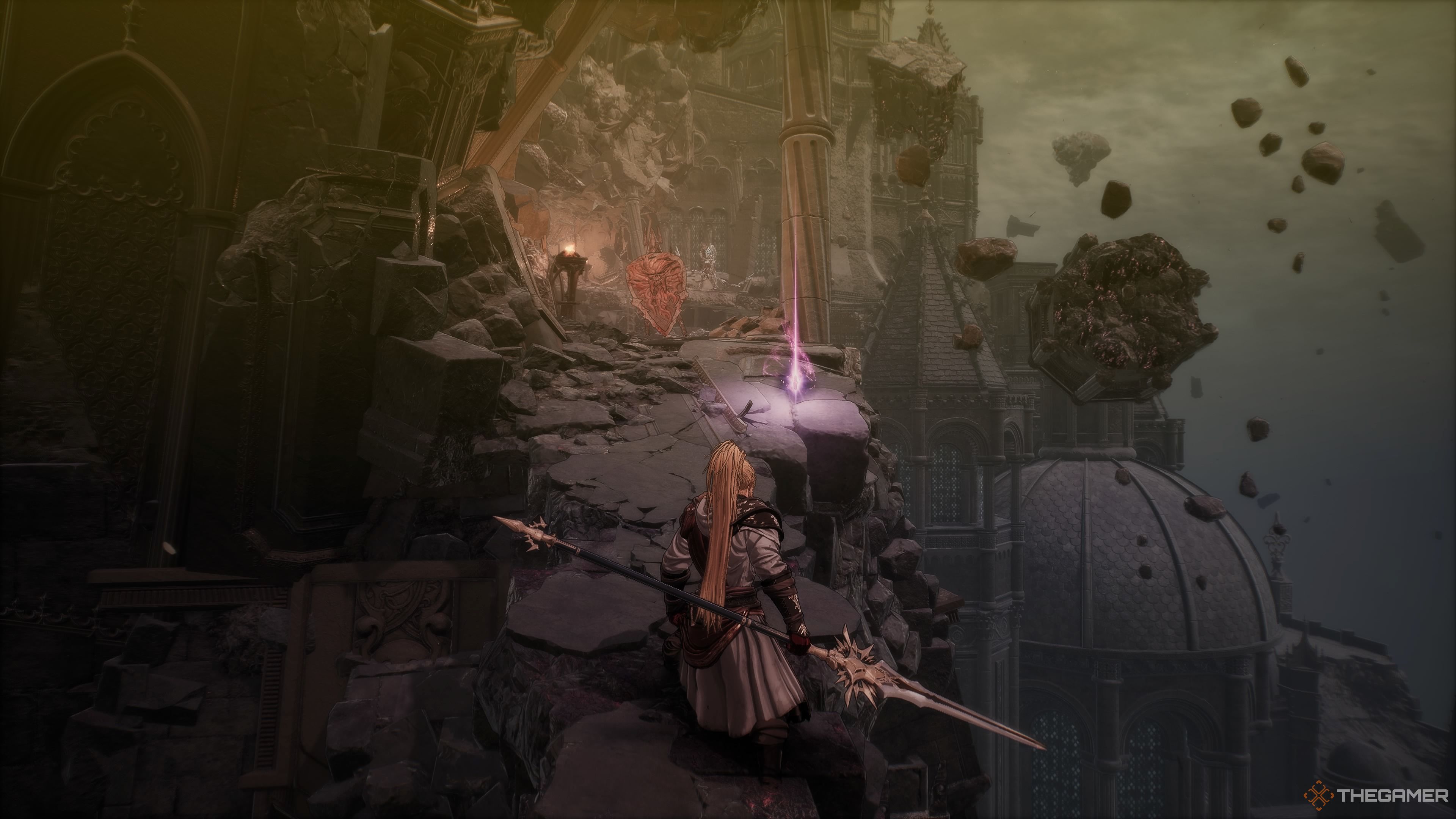 The Ice Archer and Shieldbearer trap in the Master Of Chaos mission of The First Berserker Khazan.