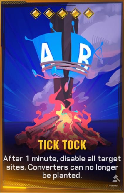 Tick Tock Shard Card in FragPunk.