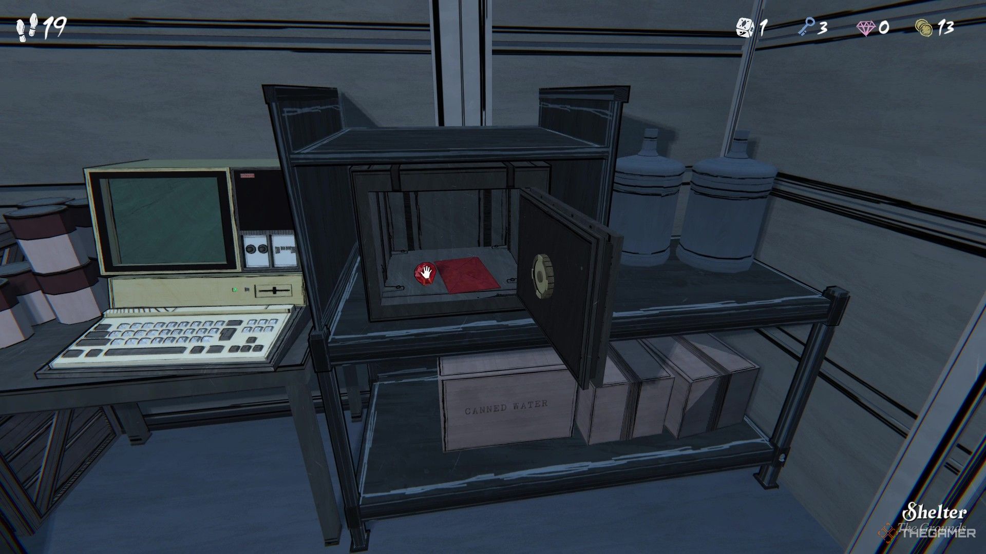 The contents of the time-locked safe in Blue Prince.