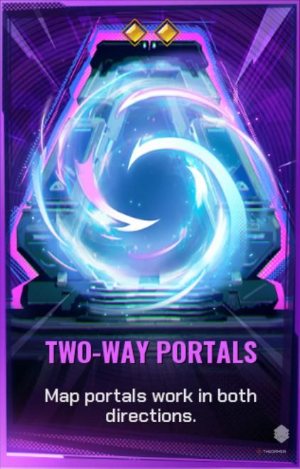 Two Way Portals Shard Card in FragPunk.