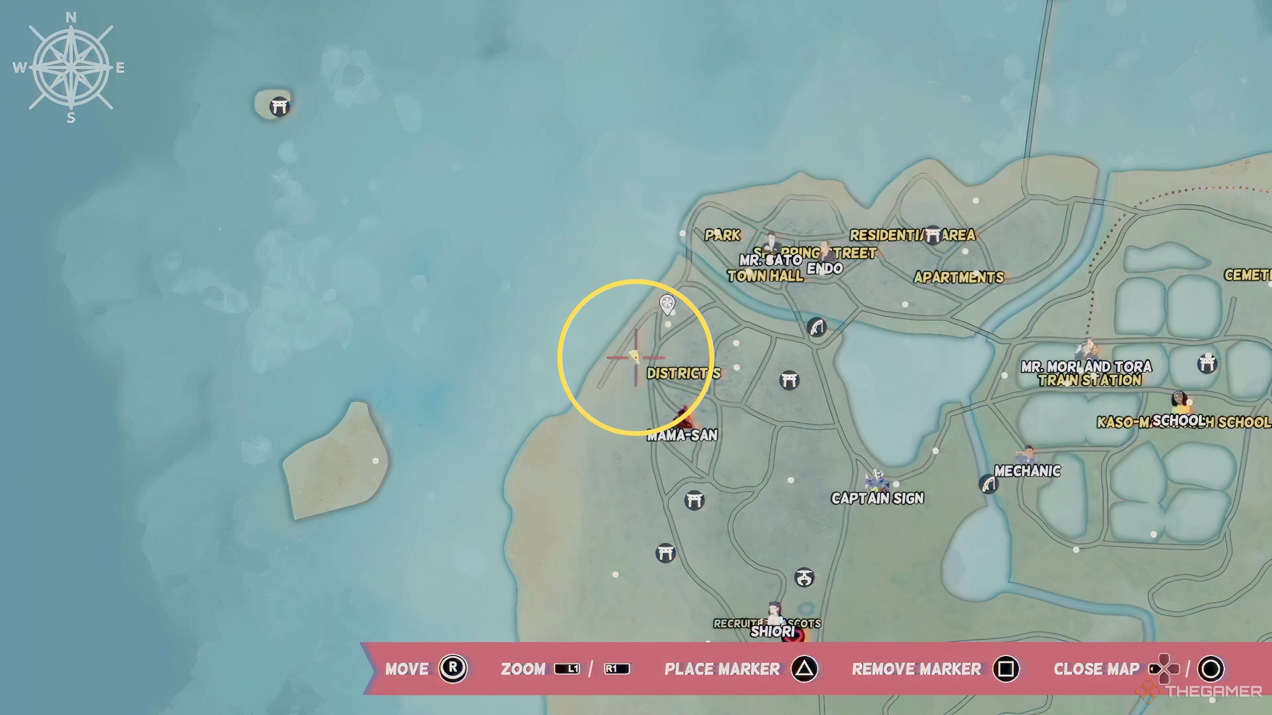 The location of the Strong Daikon Plant in Promise Mascot Agency.