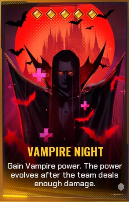 Vampire Night Shard Card in FragPunk.