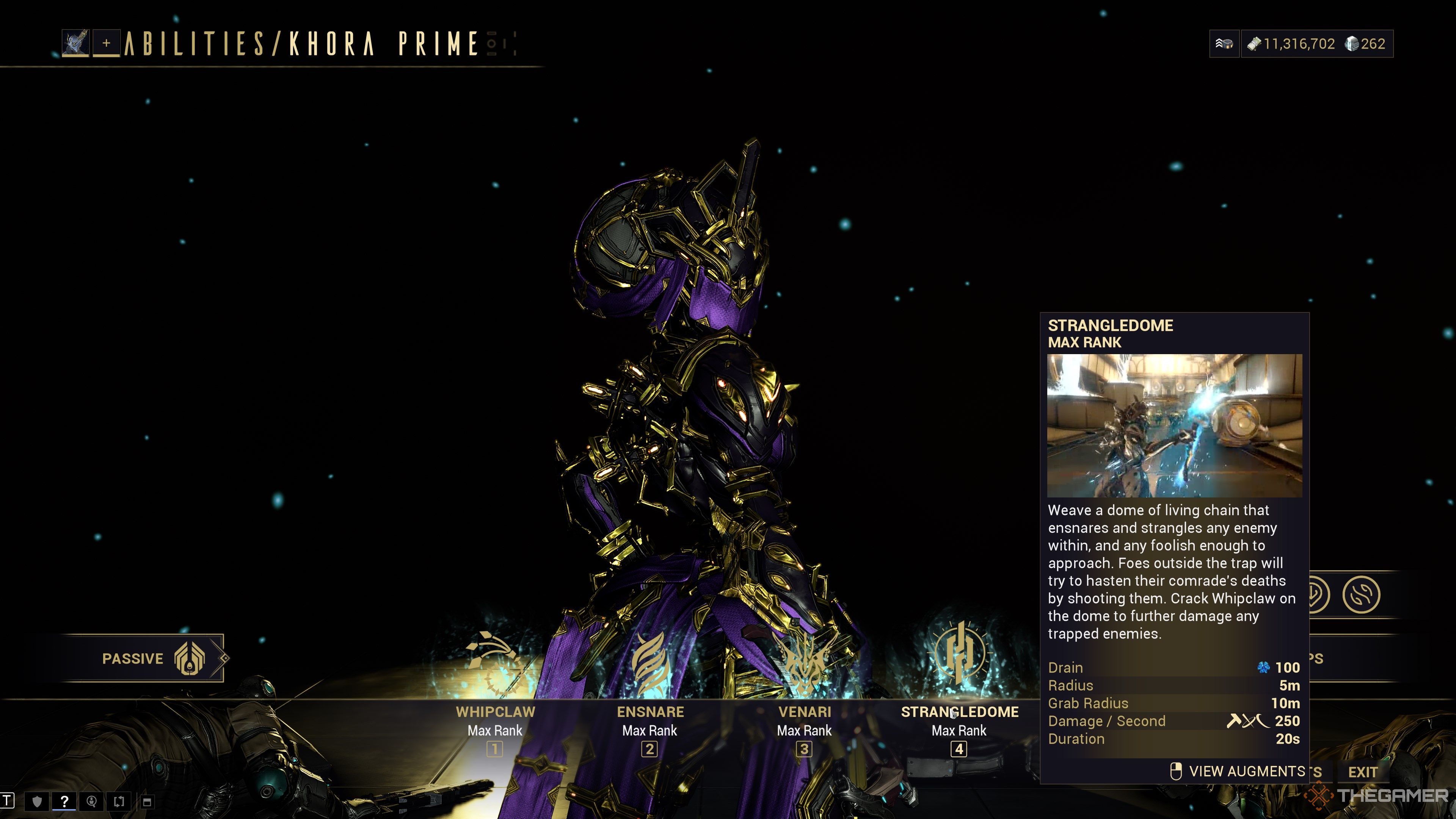 Warframe Khora Fourth Ability