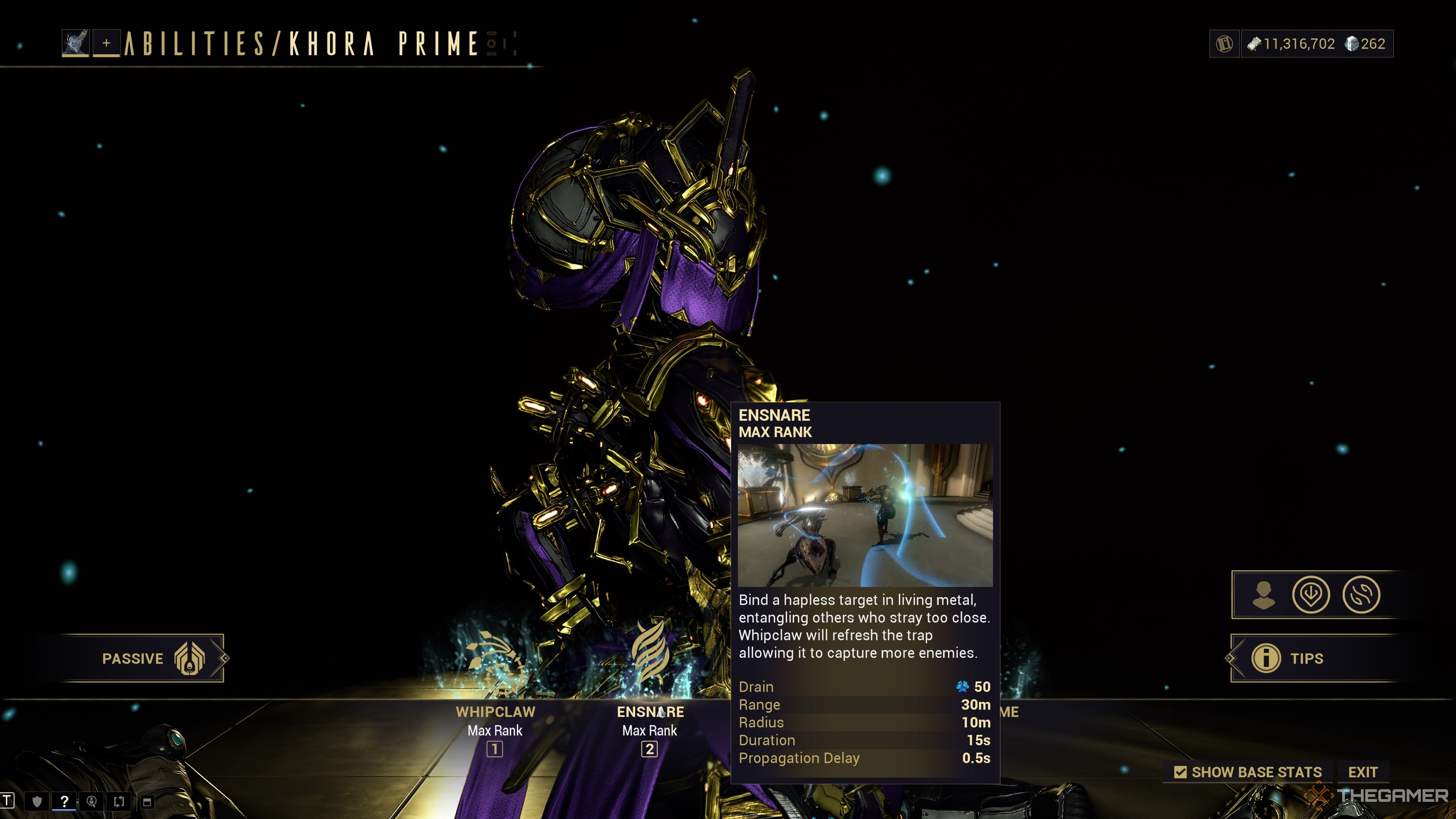 Warframe Khora Second Ability