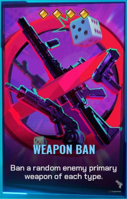 Weapon Ban Shard Card in FragPunk.
