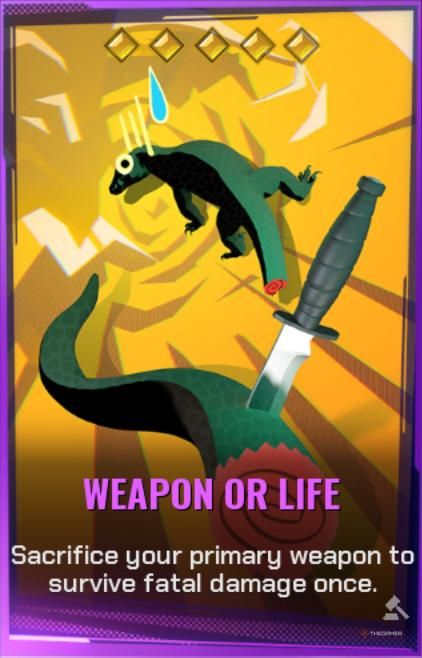 Weapon Or Life Shard Card in FragPunk.