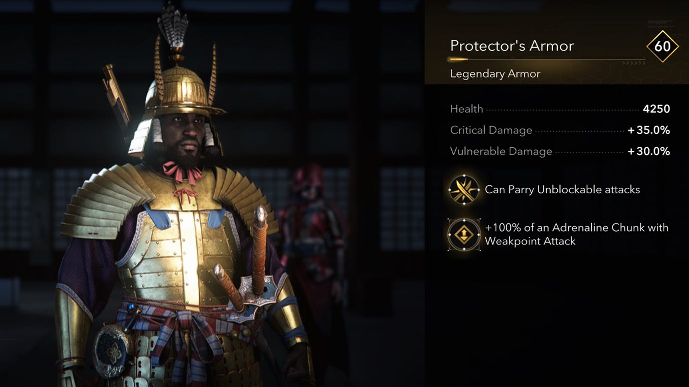 Yasuke's Protector's Armor in Assassin's Creed Shadows.