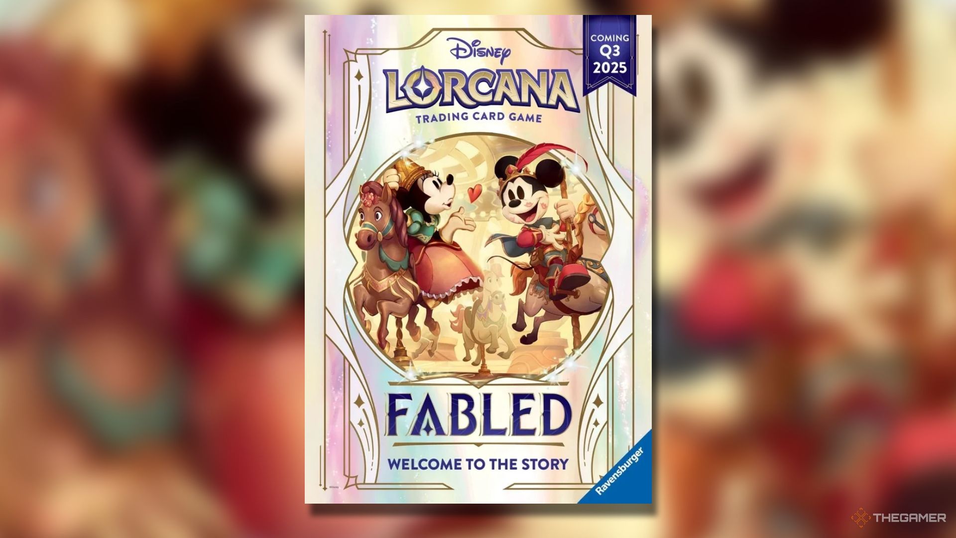 Fabled key art from Lorcana.
