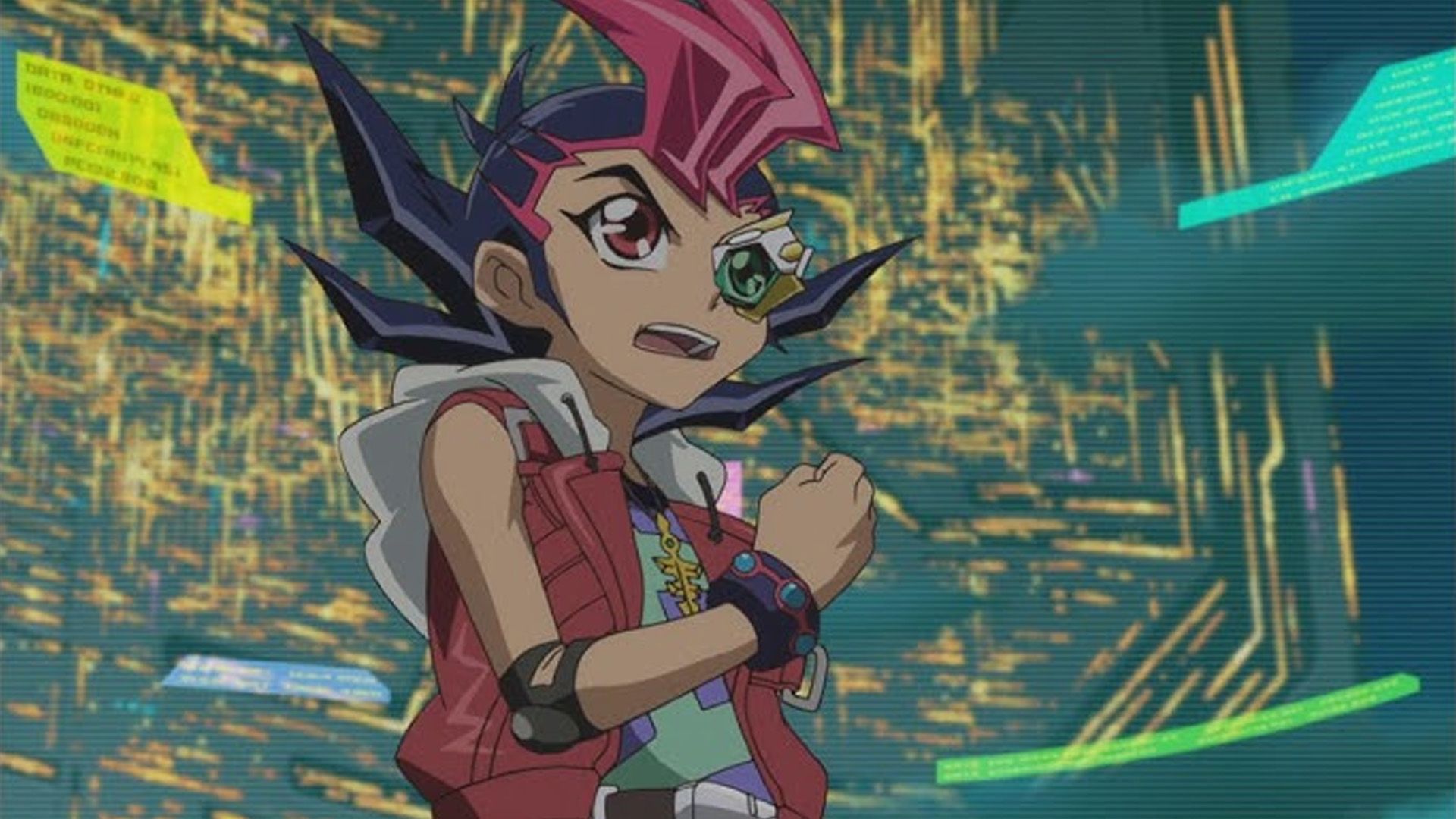 Yuma Tsukumo from Yu-Gi-Oh! Zexal.