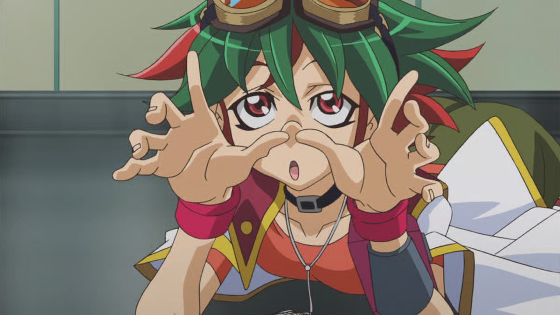 Yuya Sakaki from Yu-Gi-Oh! Arc V.