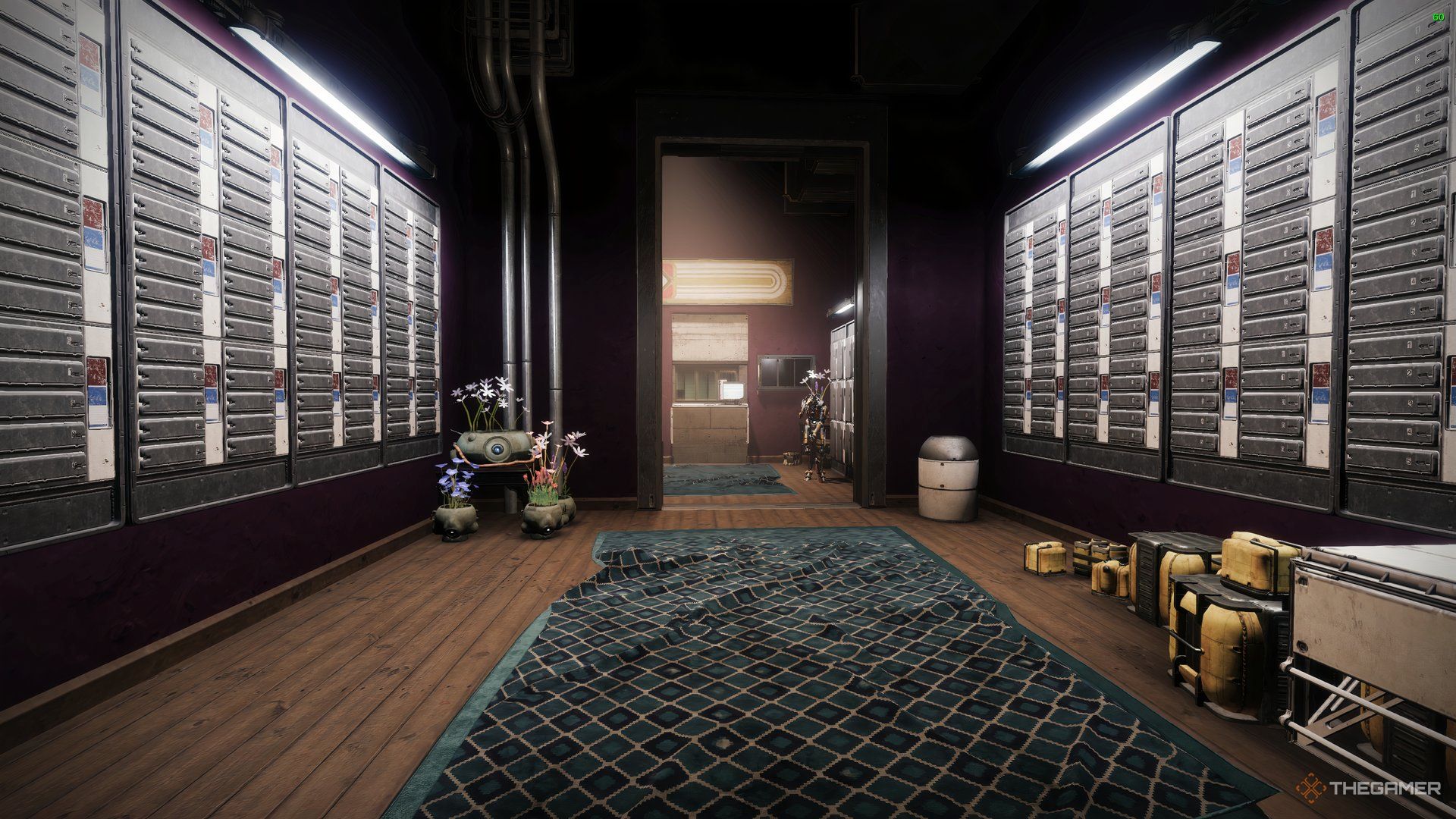 The reception of Eris' Apartment in The Last City in Destiny 2.