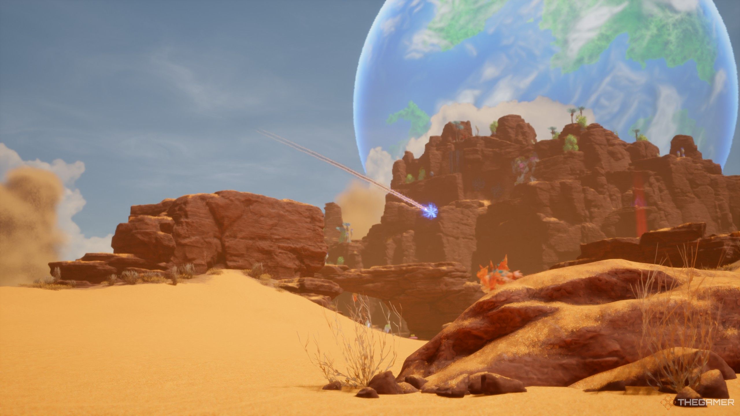 The planet of xephyr's desert in revenge of the savage planet.