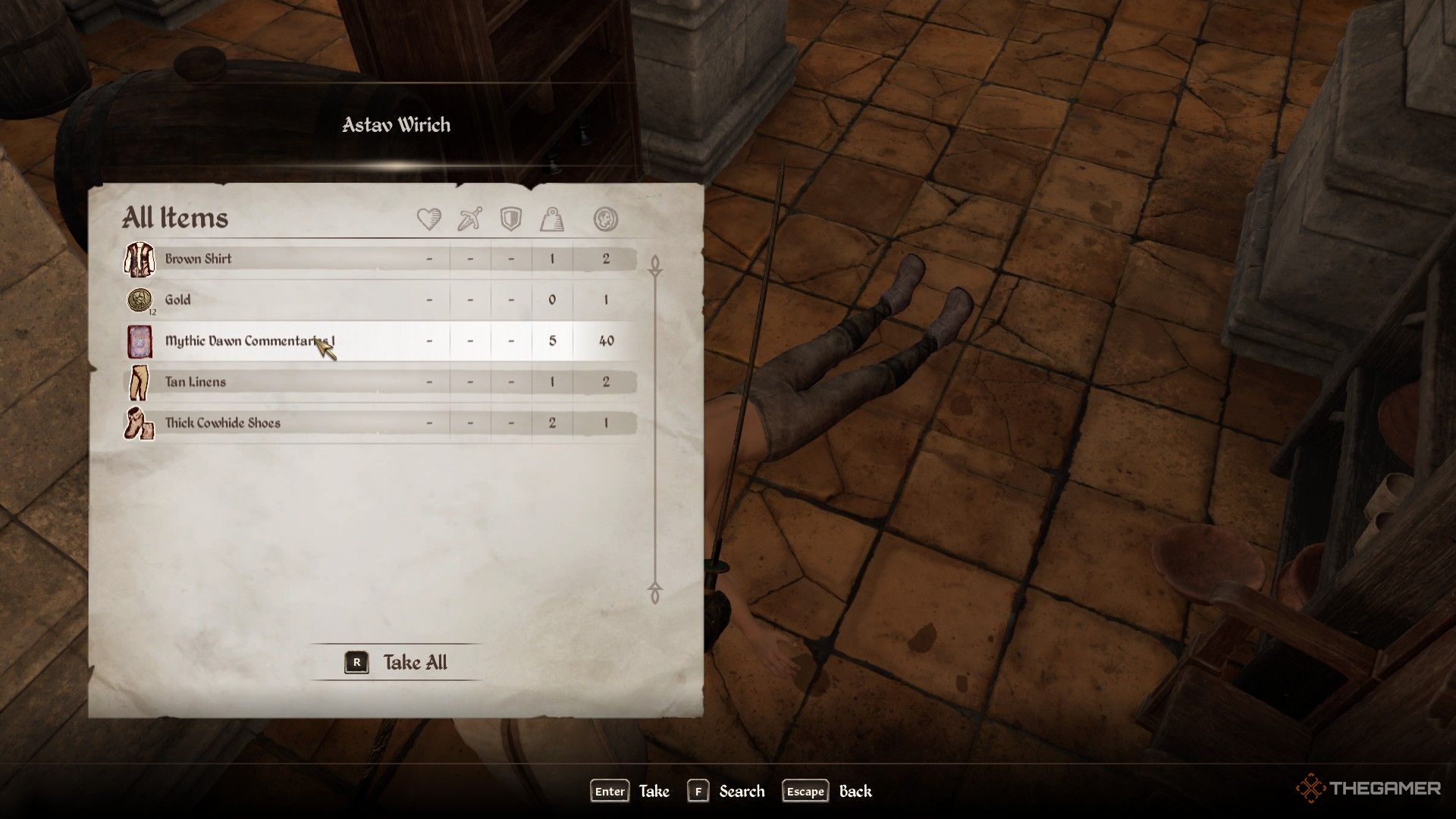 Player finds the first volume of the Mythic Dawn Commentaries in Oblivion Remastered.
