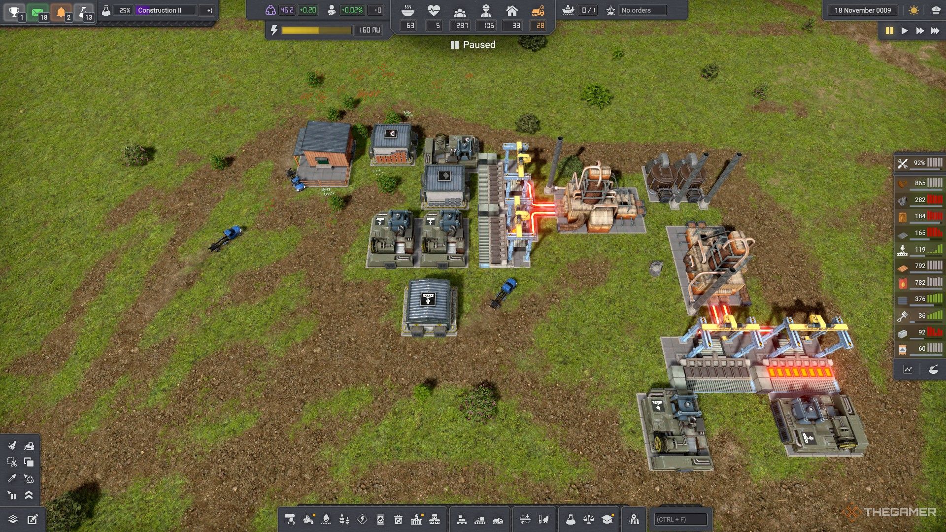 several iron production facilities in captain of industry.