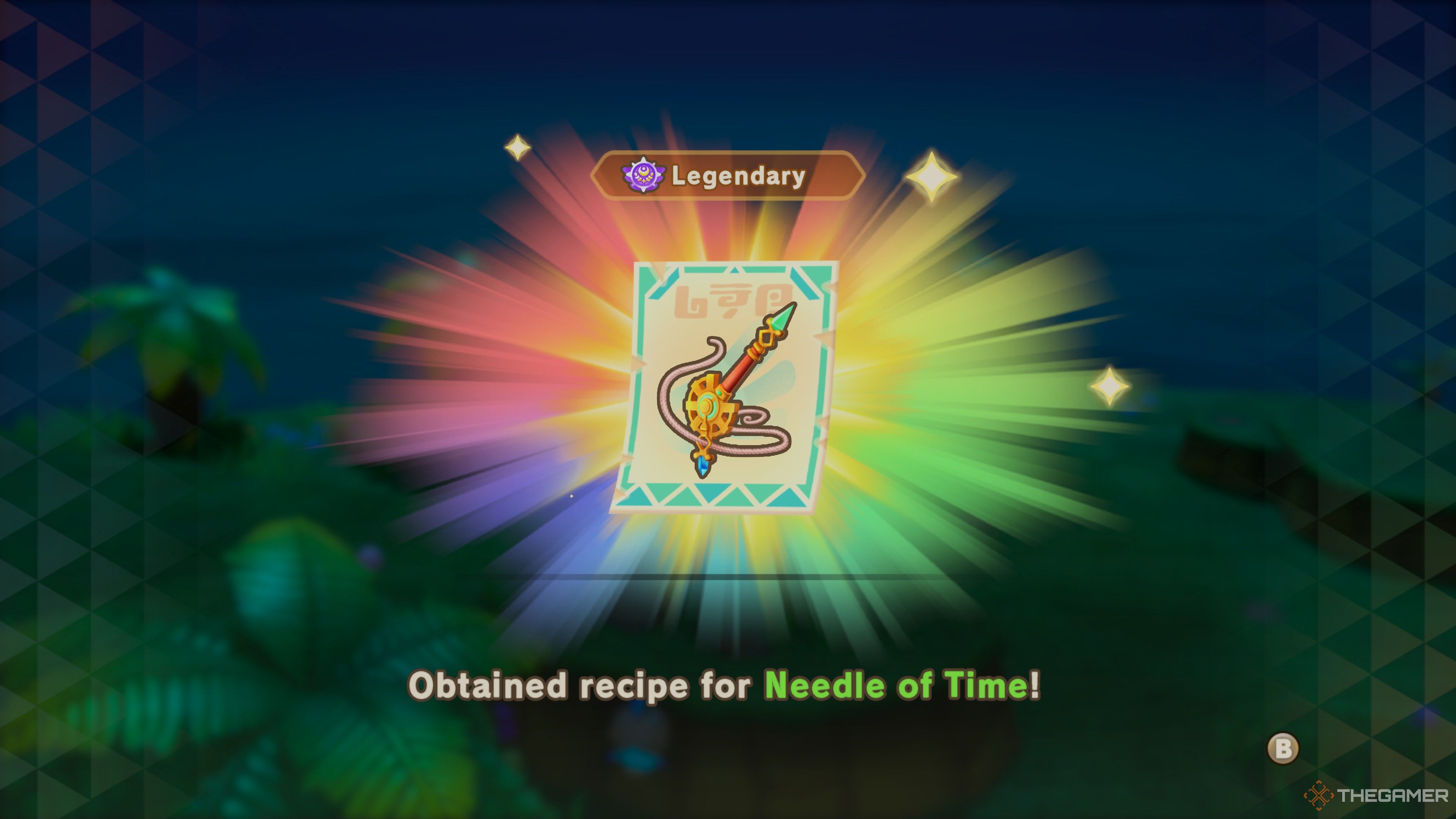 Легендарный рецепт Иглы Времени в Fantasy Life i.
