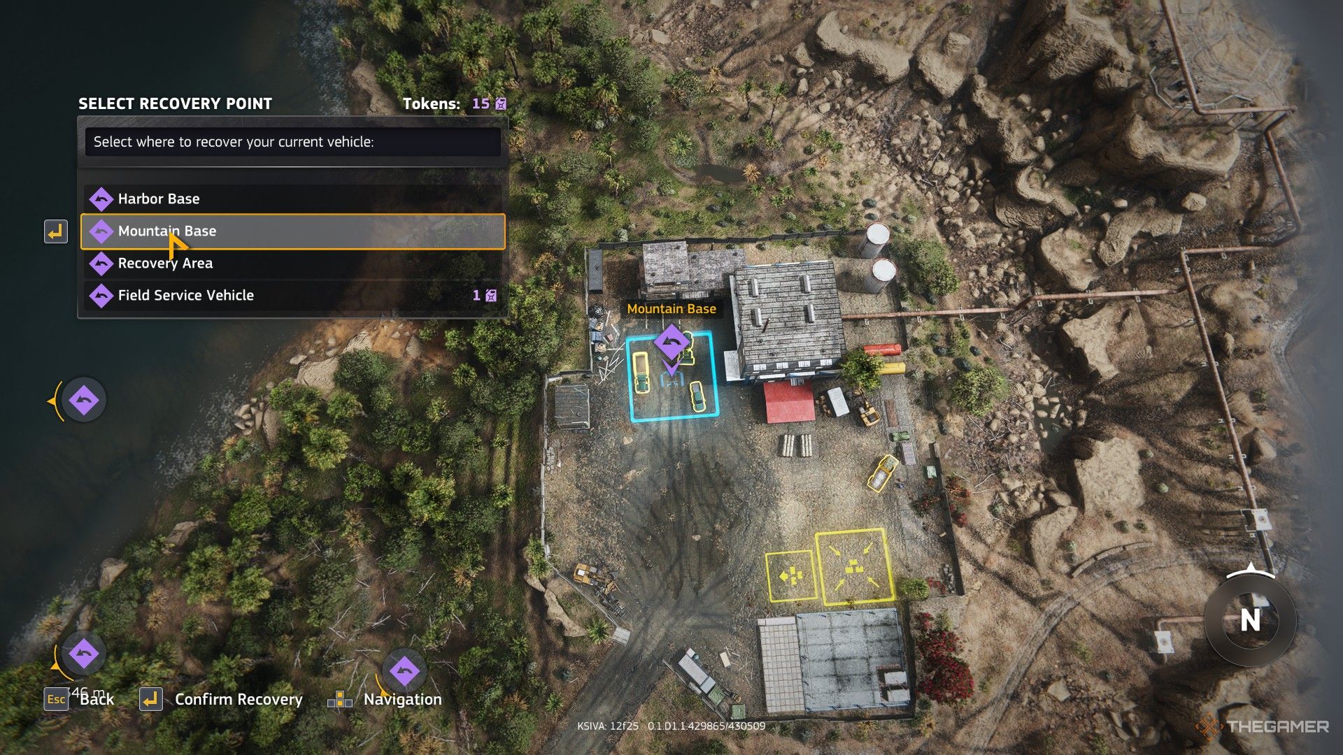 vehicle recovery is used to return to the mountain base on the aftermath map in roadcraft.