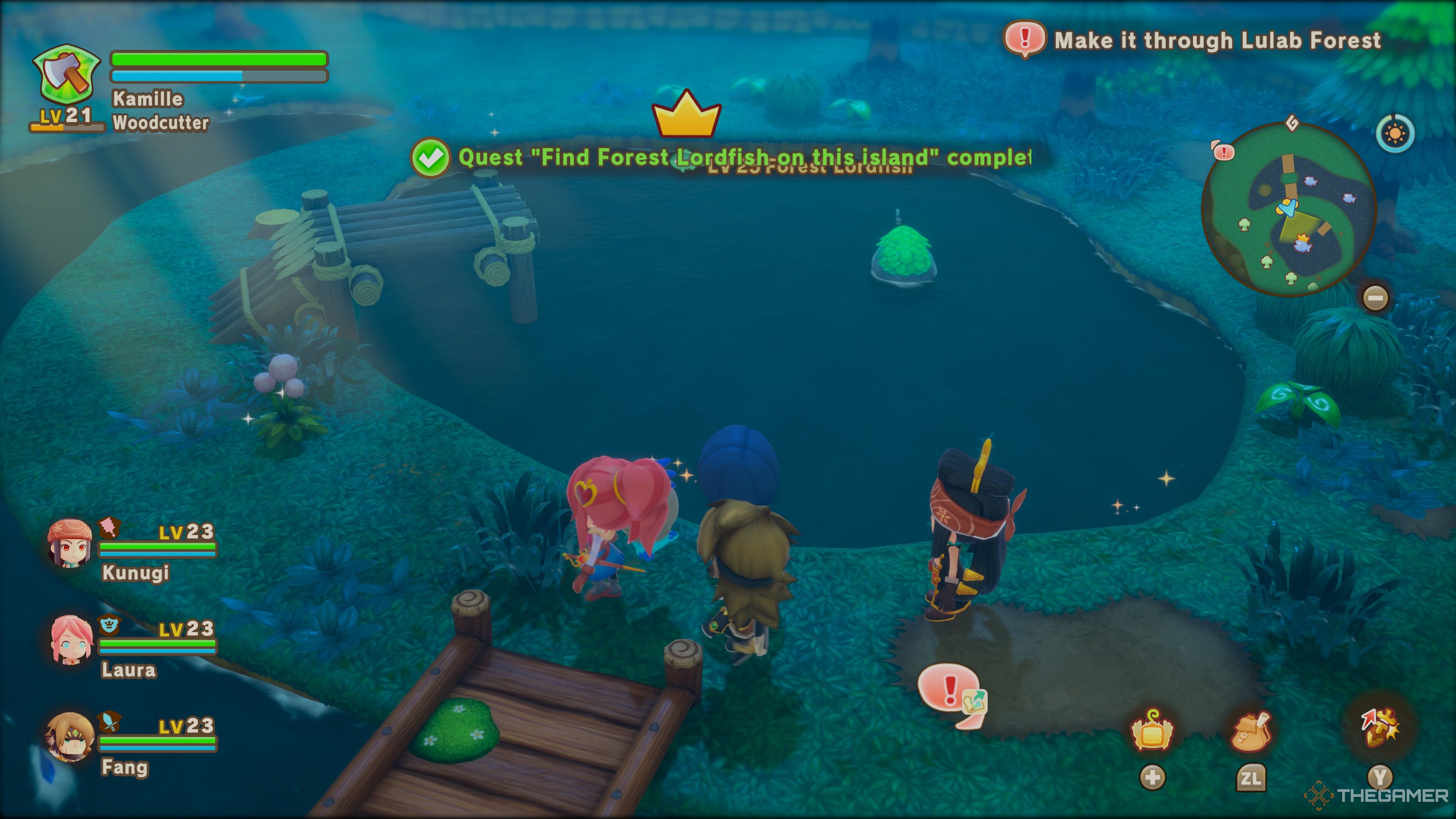 The Forest Lordfish in Fantasy Life i.