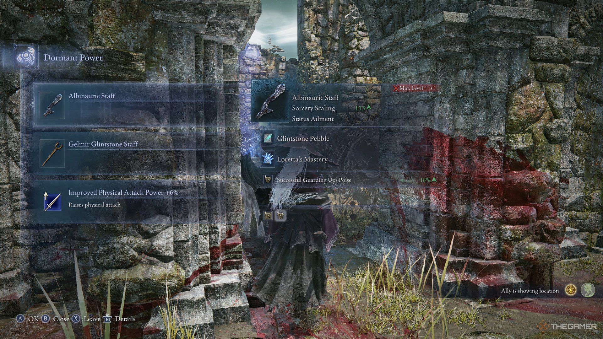 Recluse picks up the Albinauric Staff as a boss reward in Elden Ring Nightreign.