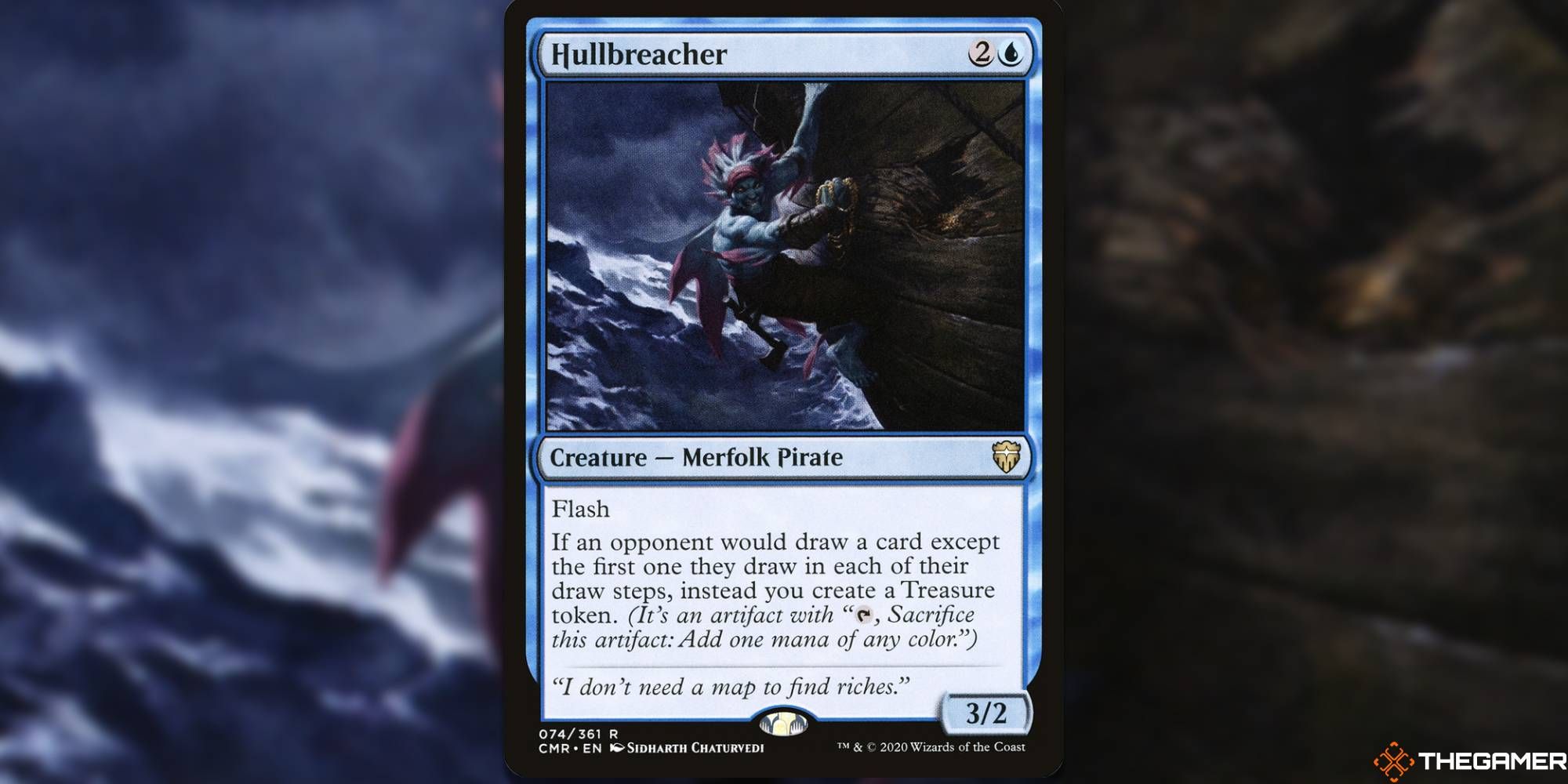 The Hullbreacher card, from Magic: The Gathering's Commander Legends.