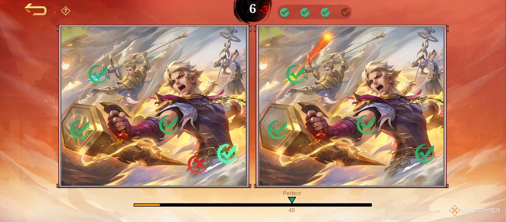 A screenshot of the Specialized Genjutsu Event showing all the differences in stage five of the MLBB X Naruto collab.-1