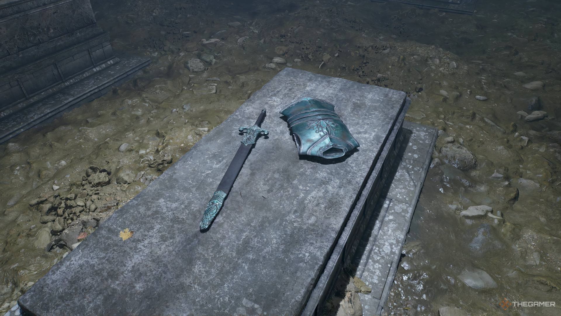 The armor of Brusef Amelion in the Elder Scrolls IV: Oblivion Remastered.