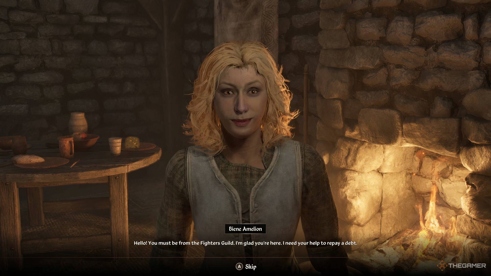 Biene Amelion from the Elder Scrolls IV: Oblivion Remastered.
