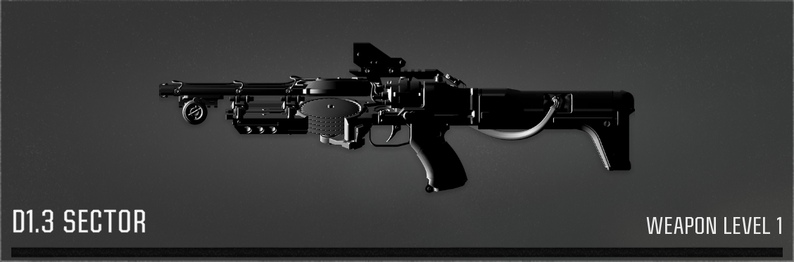 Иконка оружия D1.3 Sector в Black Ops 6