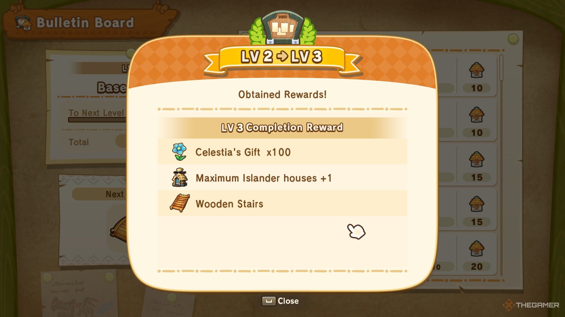 Bulletin Board rewards in Fantasy Life i The Girl Who Steals Time.