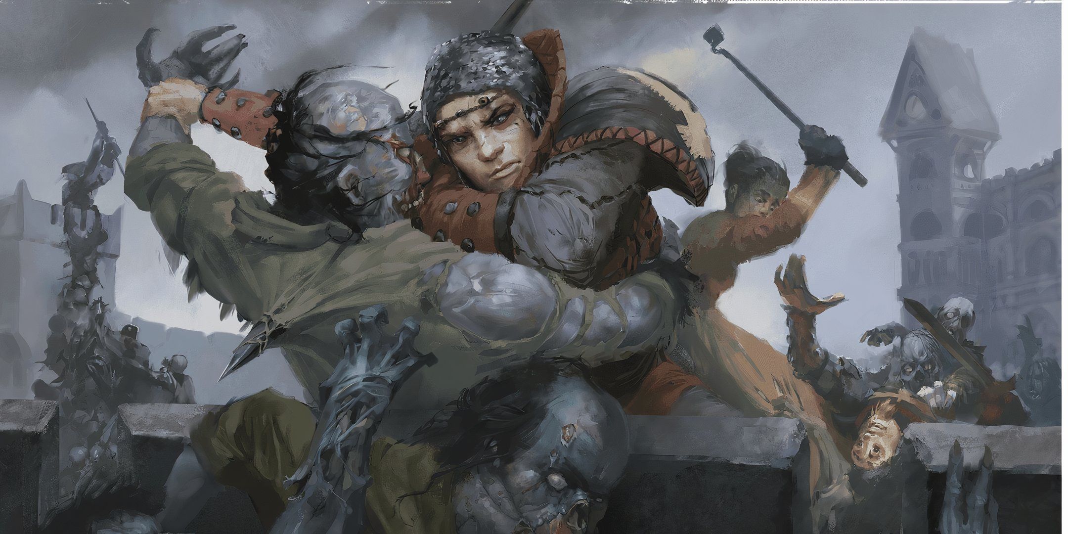 A falkovnian zombie raid in Dungeons & Dragons.