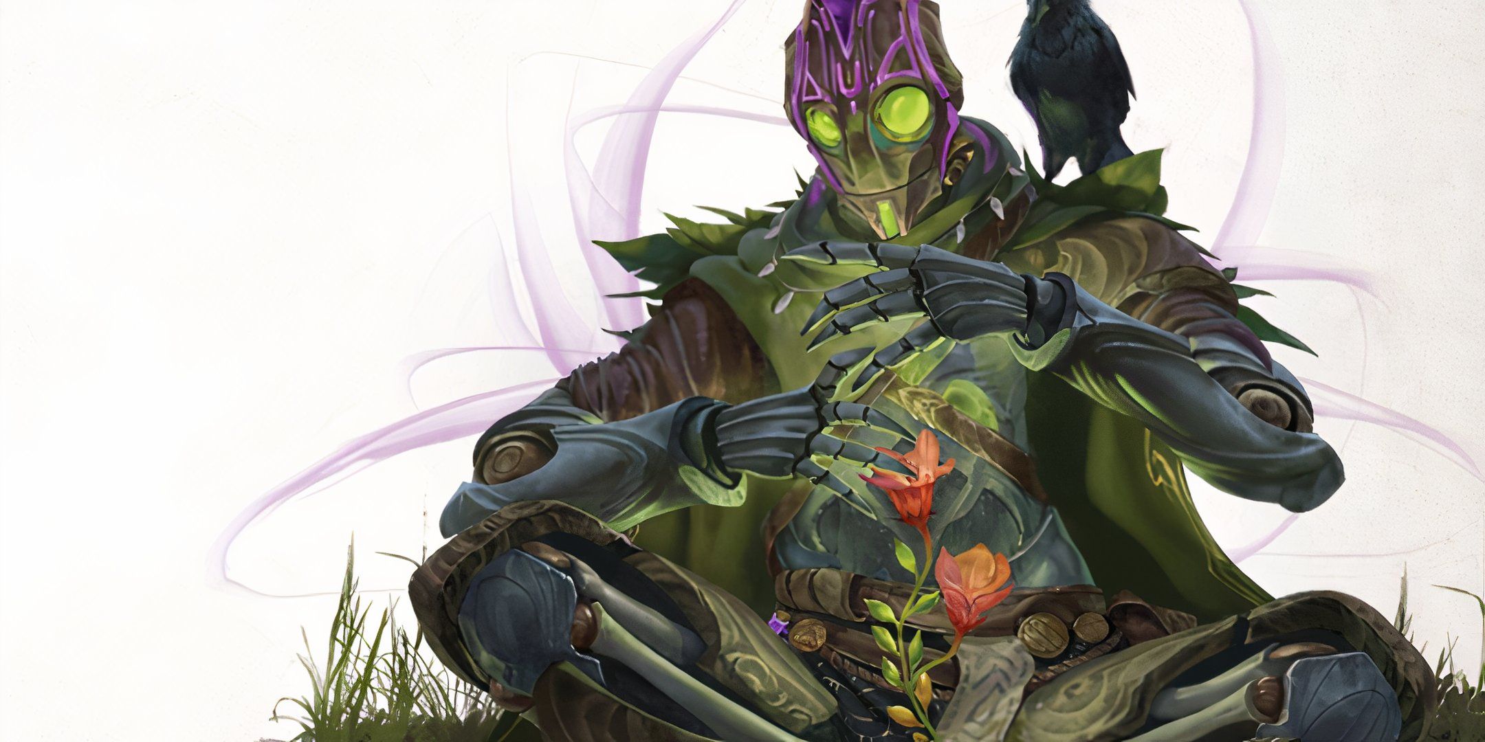 A clank surrounded by nature in Daggerheart. 