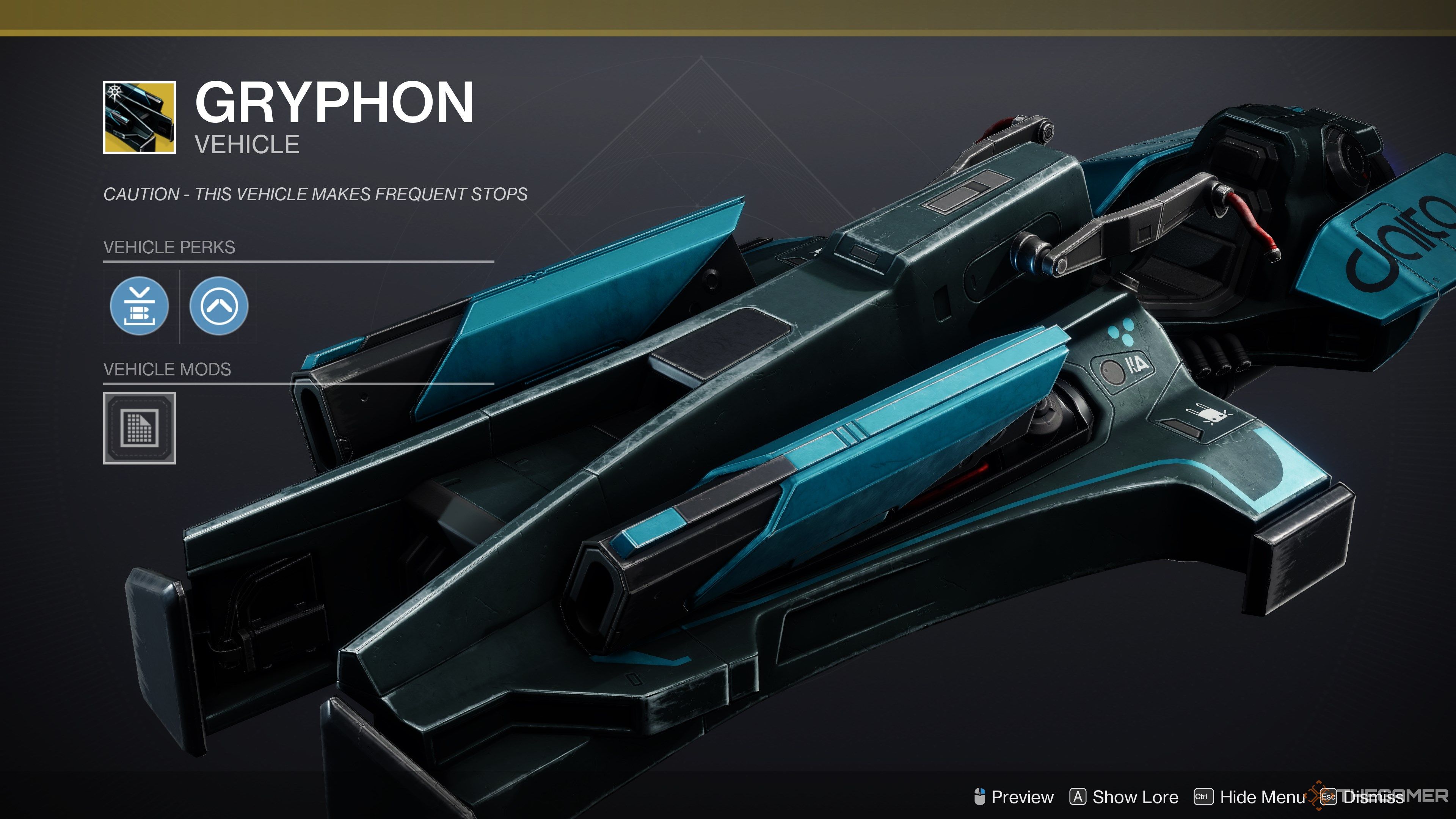 Destiny 2 Gryphon