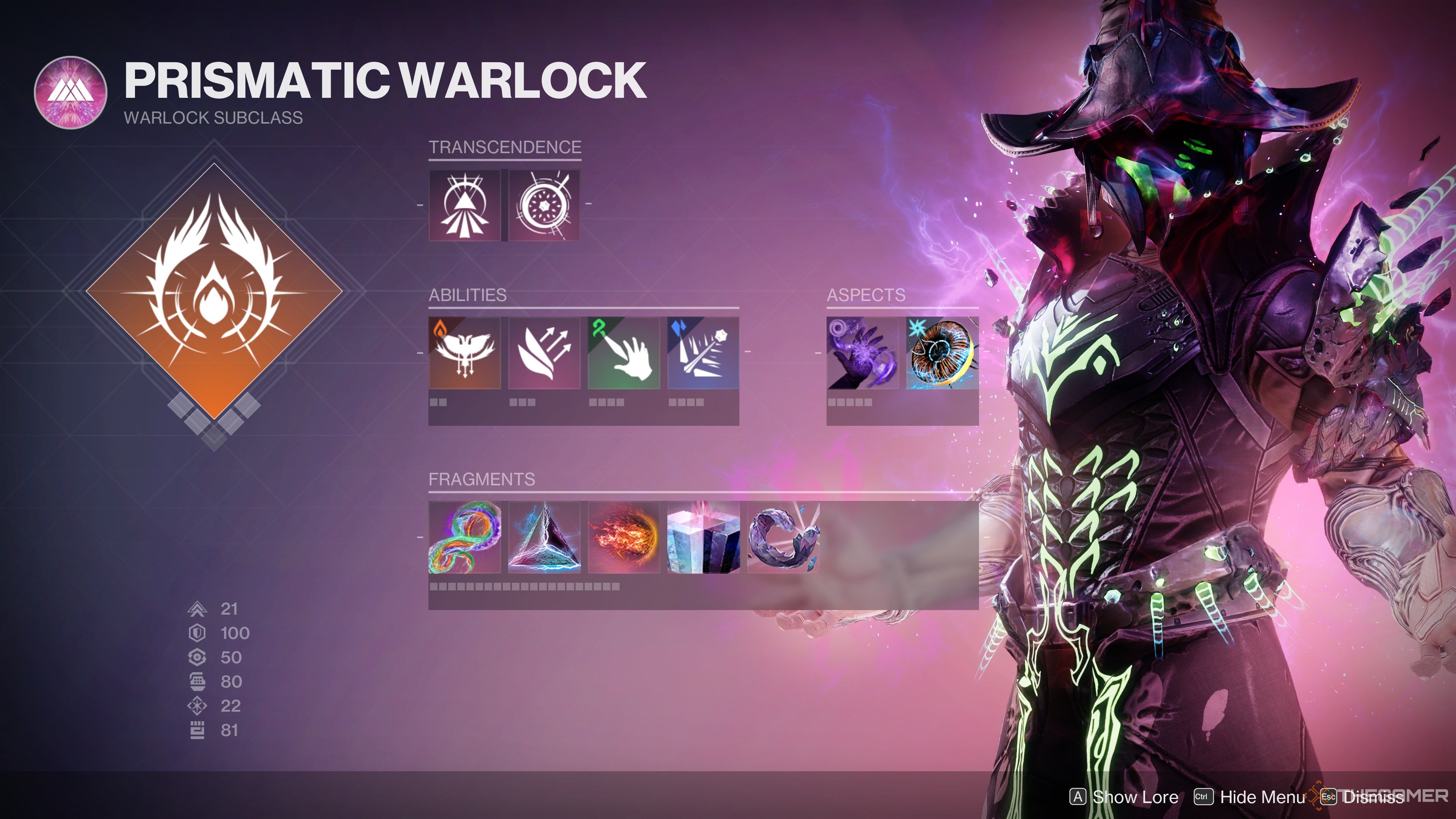 Destiny 2 Билд Призматического Варлока
