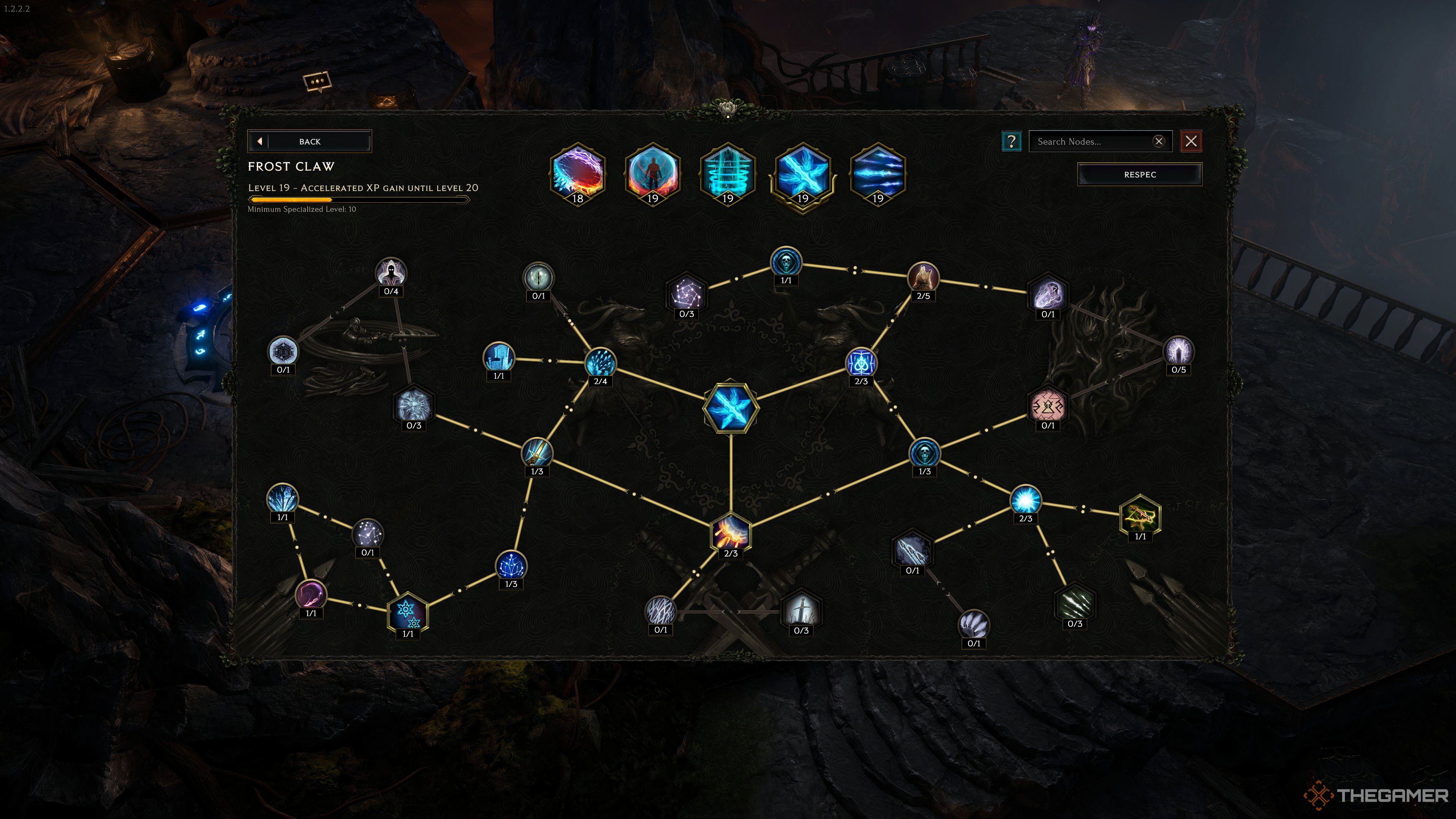 Frost Claw Skill Tree in Last Epoch