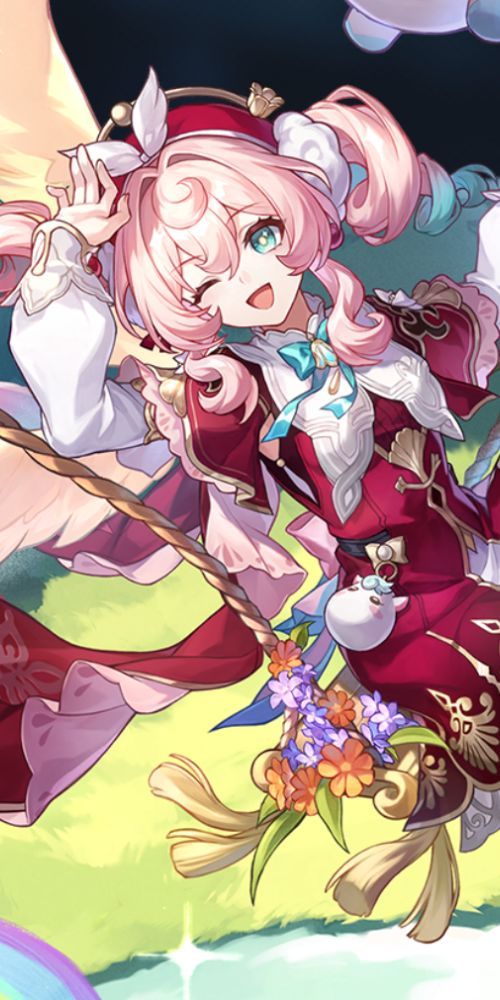 Honkai Star Rail Hyacine splash portrait.-1