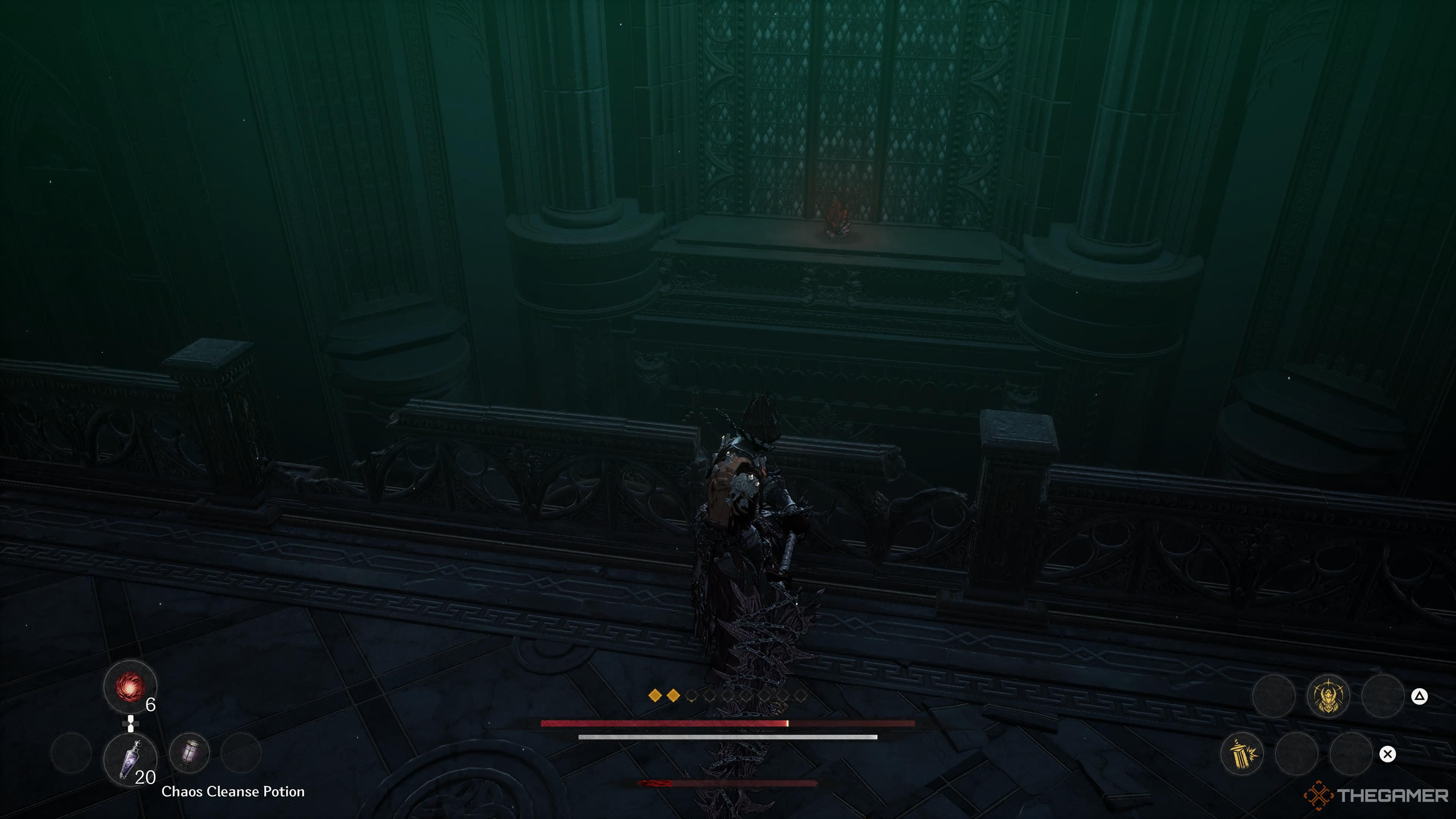 The first soulstone in the side mission Centurial Order in The First Berserker Khazan.