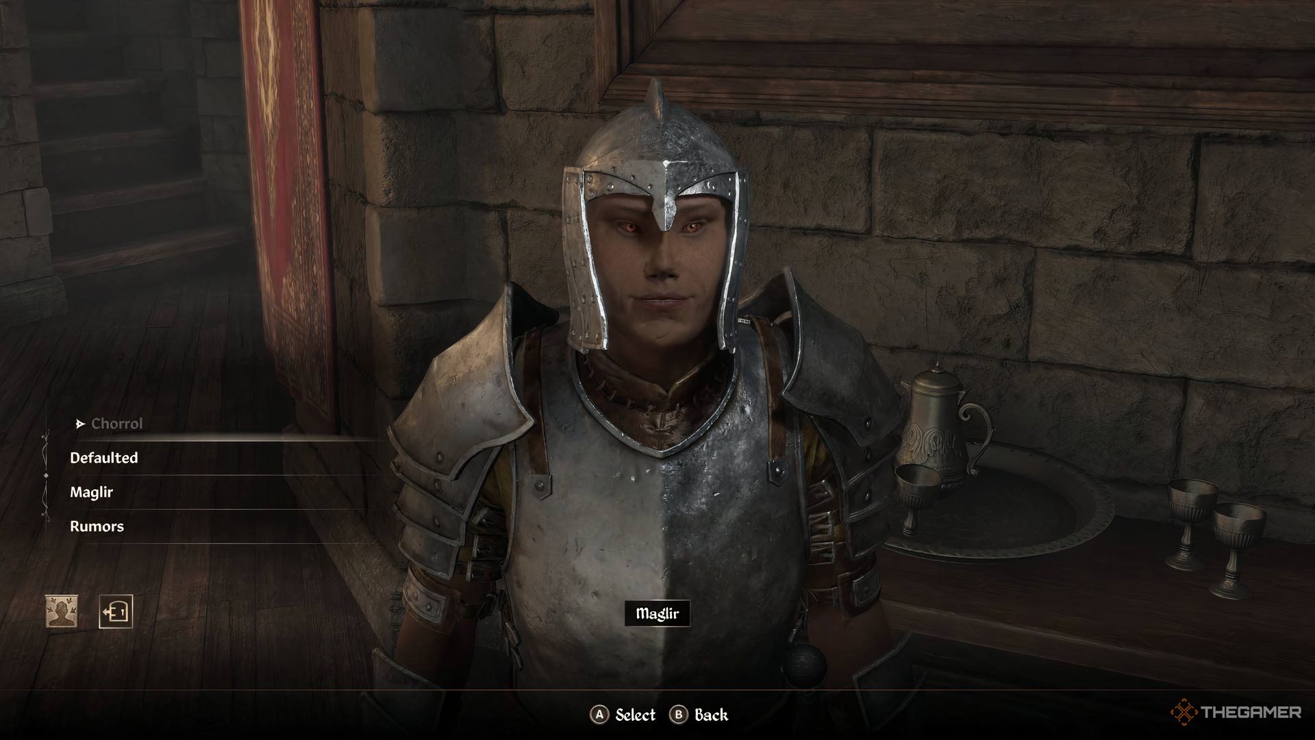 Maglir of the Fighters Guild in Skingrad as part of the Unfinished Business quest.